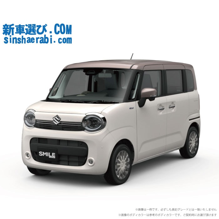 《 新車 スズキ ワゴンRスマイル 4WD 660 HYBRID Xクリームコーデ 》<br><br>☆こちらの新車にはカロッツェリア ディスプレーオーディオ・前後監視タイプ ドラレコ・バックカメラ・ETC・フロアマット・ドアバイザーが標準装備！