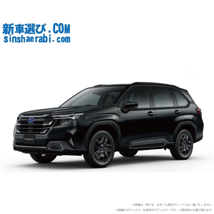 《 新車 スバル フォレスター AWD 1800 SPORT EX Black Selection　》<br><br>☆こちらの新車には純正11.6インチディスプレイ・純正マルチビューカメラ・純正2.0ETC・前後監視タイプ ドラレコ・フロアマット・ドアバイザー・ボディコーティング・窓ガラスコーティングが標準装備！