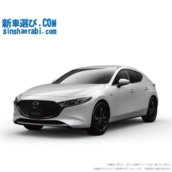 《 新車 マツダ MAZDA3 FASTBACK 4WD 2000 X Touring 6MT  》<br><br>☆こちらの新車には純正マツダオンライン用SDカード・純正360°ビューモニター・前後監視タイプ ドライブレコーダー・ETC・フロアマット・ドアバイザー・ボディコーティング・窓ガラスコーティングが標準装備！