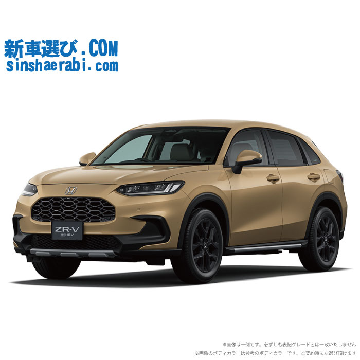 《 新車 ホンダ ZR-V 4WD 2000 e：HEV Z CROSS TOURING　》<br><br>☆こちらの新車には純正Honda CONNECTディスプレー・純正マルチビューカメラ・純正2.0ETC・前後監視タイプ ドライブレコーダー・フロアマット・ドアバイザーが標準装備されてます！