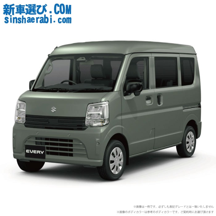 《 新車 スズキ エブリイバン 2WD 660 PC CVT 》<br><br>☆こちらの新車にはカロッツェリア ディスプレーオーディオ・前後監視タイプ ドラレコ・バックカメラ・ETC・フロアマット・ドアバイザー・ボディコーティング・窓ガラスコーティングが標準装備！