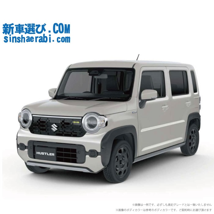 《 新車 スズキ ハスラー 2WD 660 G 》<br><br>☆こちらの新車には 7インチフルセグナビ・前後監視タイプ ドラレコ・バックカメラ・ETC・フロアマット・ドアバイザ－・ボディコーティング・窓ガラスコーティングが標準装備！