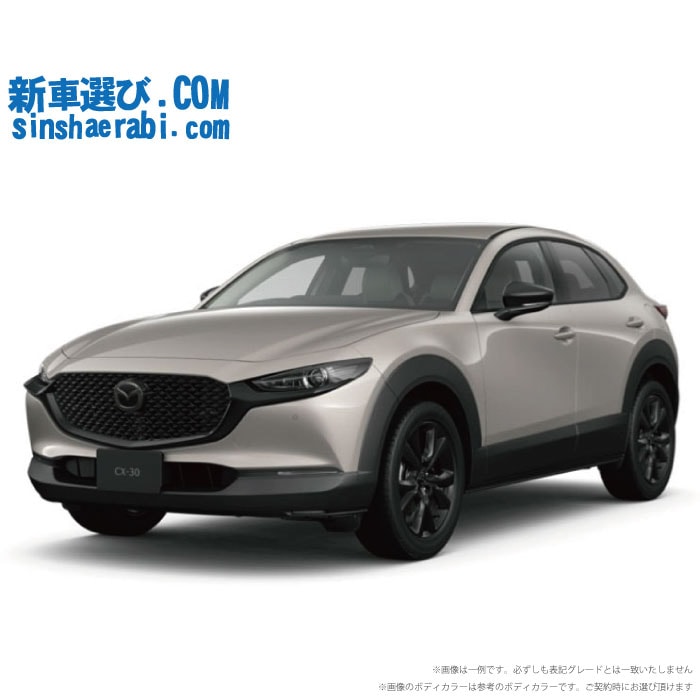 《 新車 マツダ CX-30 2WD 2500 25Air Edition 》<br><br>☆こちらの新車には純正マツダナビ用SDカード・純正360°ビューカメラ・前後監視タイプ ドライブレコーダー・ETC・フロアマット・ドアバイザーが標準装備！