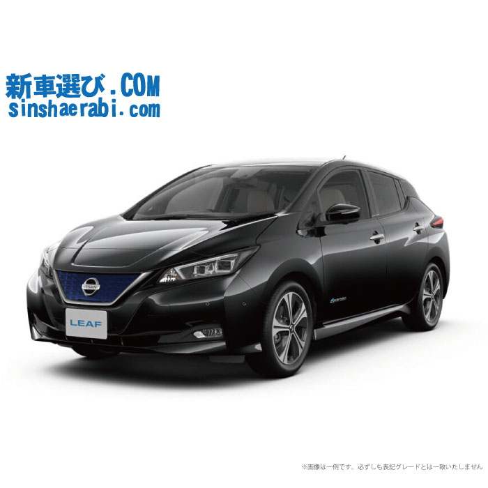 《新車 ニッサン リーフ 2WD G 》<br>☆こちらの新車にはEV専用NissanConnectナビ・アラウンドビューモニター・前後監視タイプ ドライブレコーダー・ETC・フロアマット・ドアバイザーが標準装備されてます!