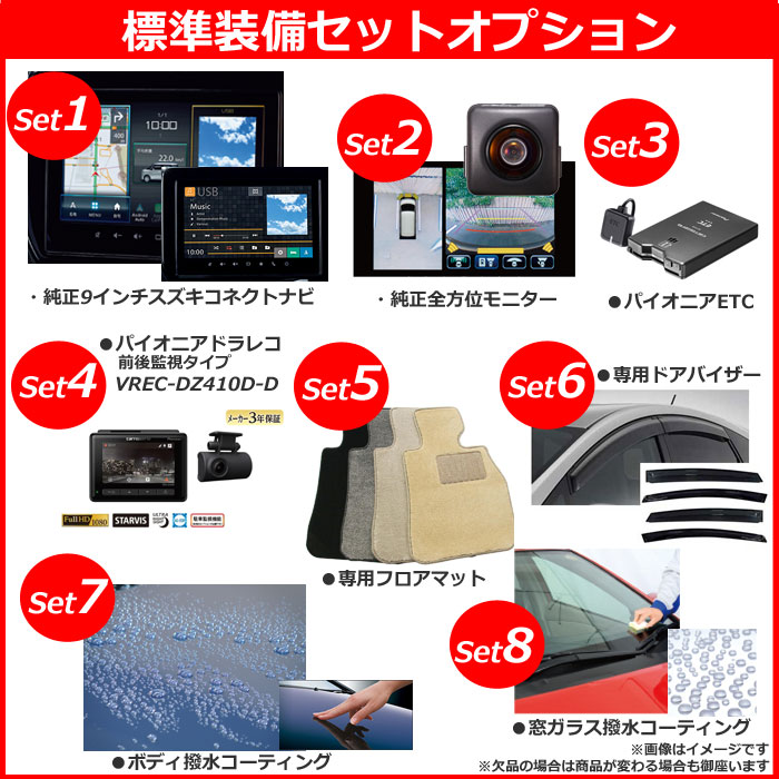 《 新車 スズキ ソリオ 4WD 1200 HYBRID MZ 》<br><br>☆こちらの新車には純正9インチスズキコネクトナビ・純正全方位モニター・前後監視タイプ ドラレコ・ETC・フロアマット・ドアバイザー・ボディコーティング・窓ガラスコーティングが標準装備！