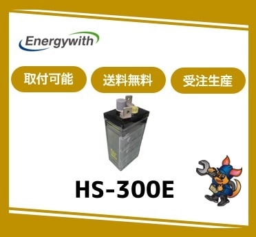 ［ｴﾅｼﾞｰｳｨｽﾞ］ HS-300E （2V 300Ah）受注生産/取付可 /送料無料