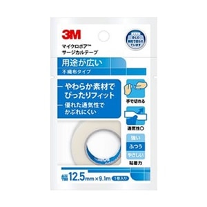 3M �ޥ������ݥ� ����������ơ��� �Կ��� �ۥ磻�� 12.5mm��9.1m ������ 1530EP-0