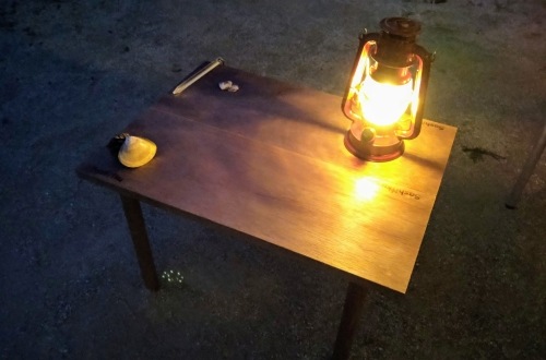 木製折りたたみテーブル 220（奥行の広いタイプ）