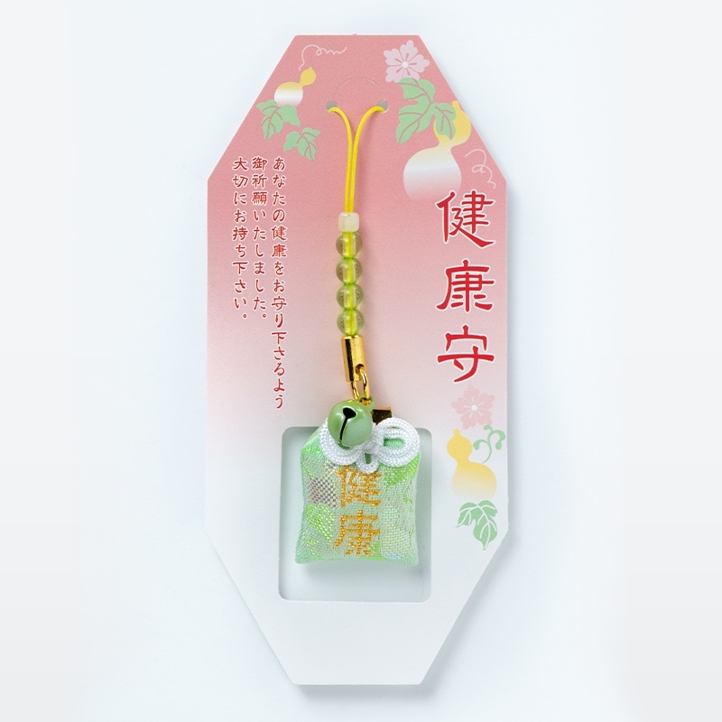 はち✨白魔術‼️風の守護と魔除け頭を護り 頭から開運を吸収 健康お守り ストラップ ｜白崎八幡宮