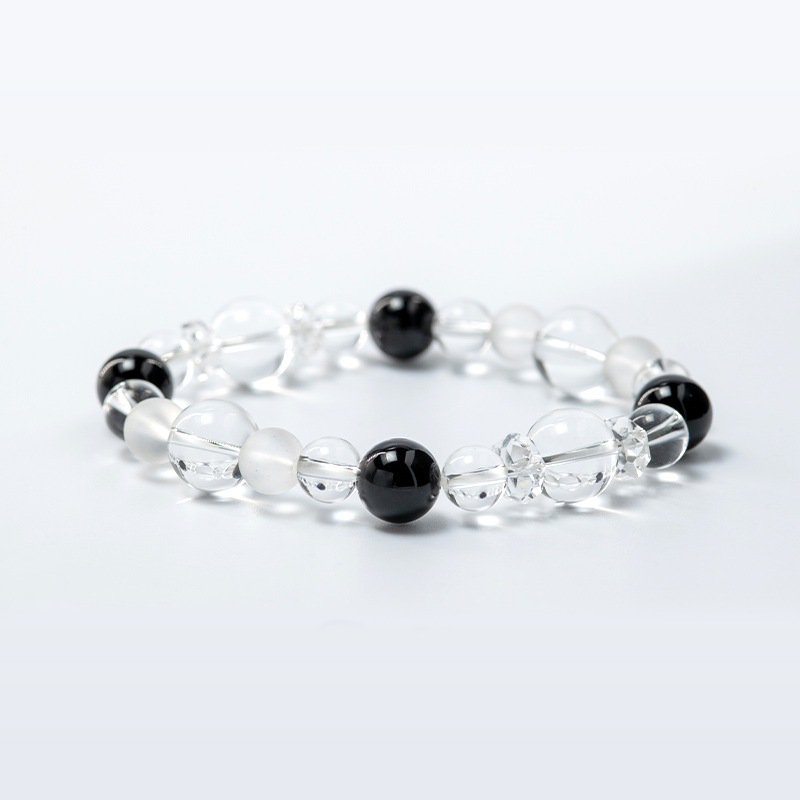 【パワーストーンブレスレット】エネルギーオーダーブレスレット 目標達成のサポーター役ブレスレット♪ ☆メンズ☆【オニキス】8月の