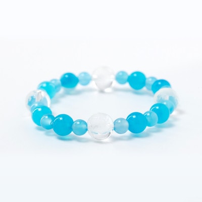 四神パワーで運気上昇！★レディース★開運風水四神ブレスレット【ｼｰﾌﾞﾙｰｶﾙｾﾄﾞﾆｰ】