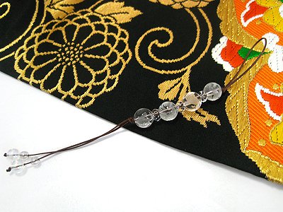 ストラップ□四神水晶彫り□｜白崎八幡宮