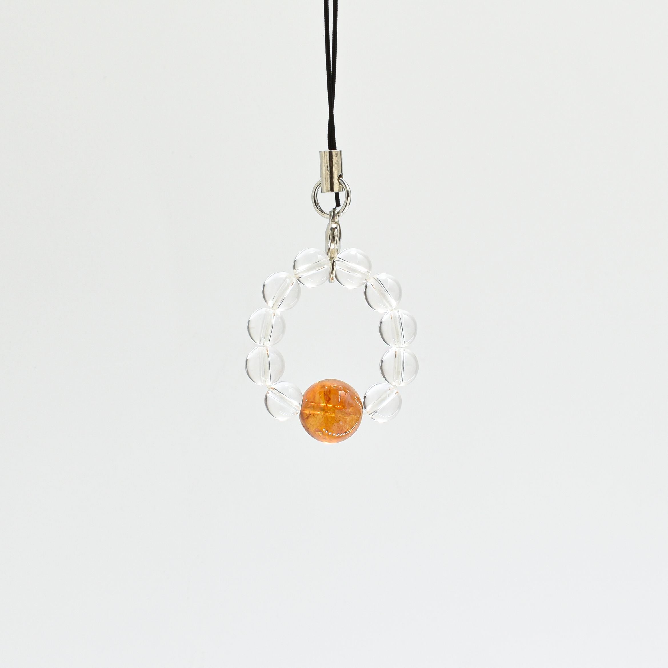 シトリン】 11月の誕生石パワーストーンストラップお守り｜白崎八幡宮