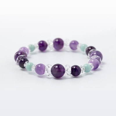 仕事運・芸術的才能を磨く　開運パワーストーンブレスレット　神社で祈願済み