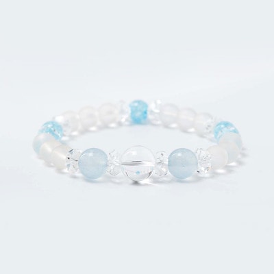 幸福のパワーストーンブレスレットお守り 神社で祈願済み