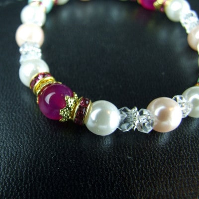 ファッションブレスレット 運招福祈願済み パワーストーンブレスレット　神社で祈願済み