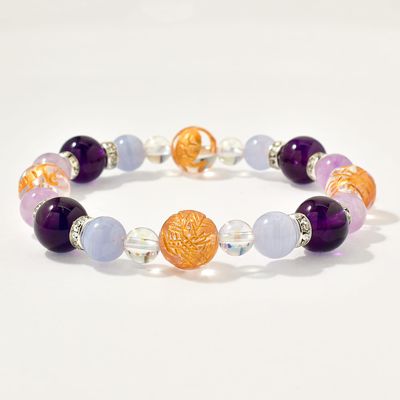 当月限定　11月の家庭円満　パワーストーンブレスレットお守り