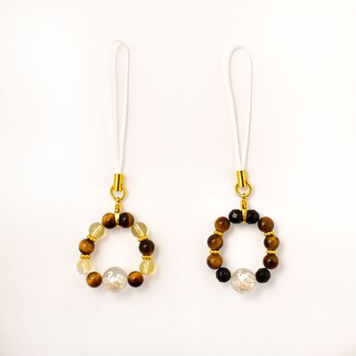 ダブルハートレディースブレスレットお守り ヒスイ｜白崎八幡宮