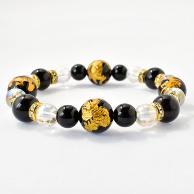 幸運体質になる！アメジスト＆シトリン パワーストーンブレスレット