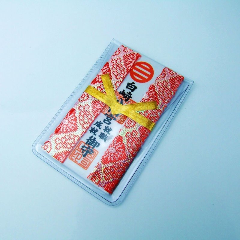 開運招福☆就職成就カードお守り☆ピンク☆｜白崎八幡宮