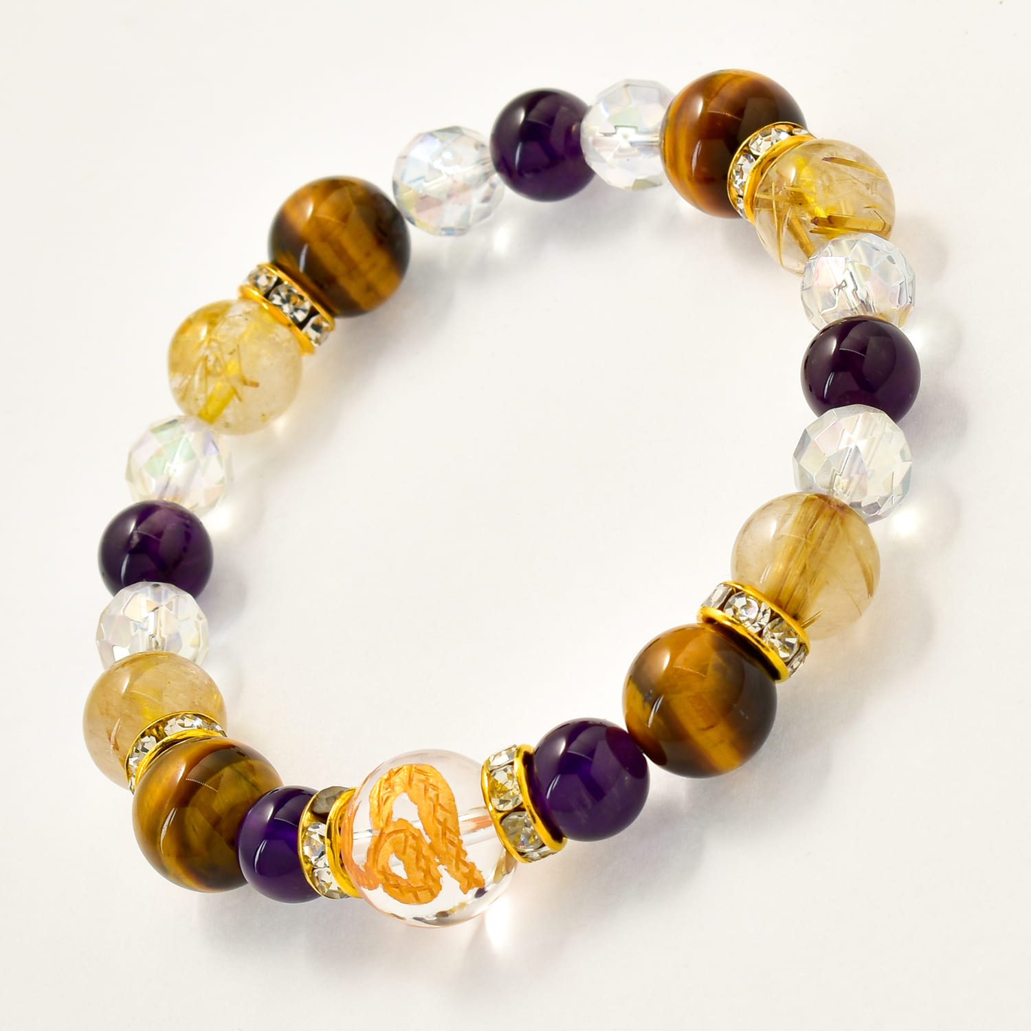 当月限定 12月の年越し・金運 パワーストーンブレスレットお守り