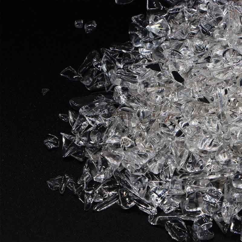 水晶さざれ石 100g 神社で祈願・清い祓め済み パワーストーン/天然石/浄化