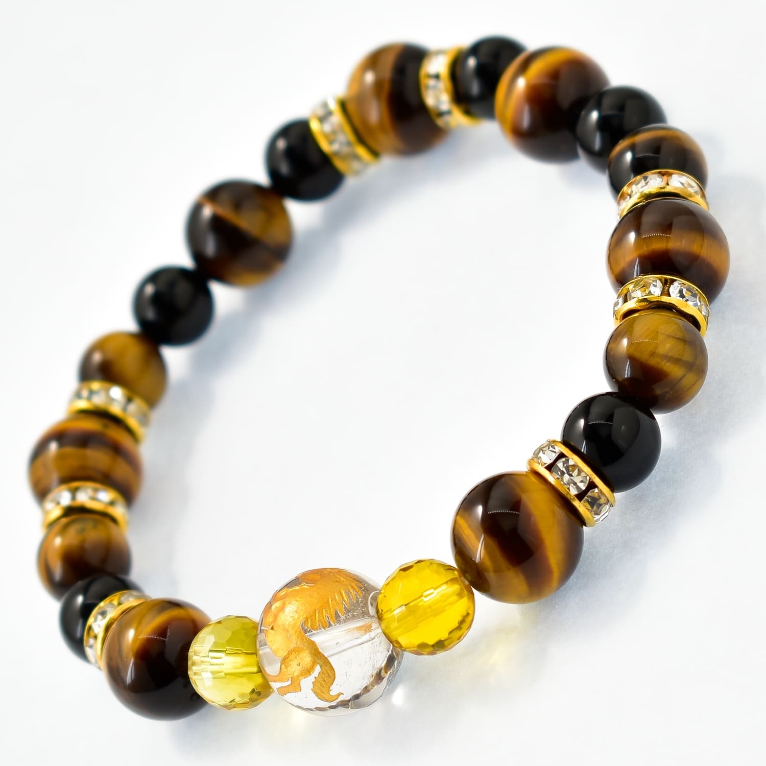 パワーストーン　お守り EsuonHappiness 天然石 パワーストン 七色お守り リング形 携帯