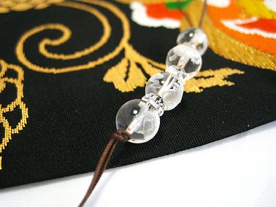 ストラップ□四神水晶彫り□｜白崎八幡宮