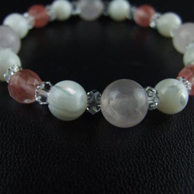 レディース☆LADY'S【マザーオブパール】使用☆安産パワーストーン