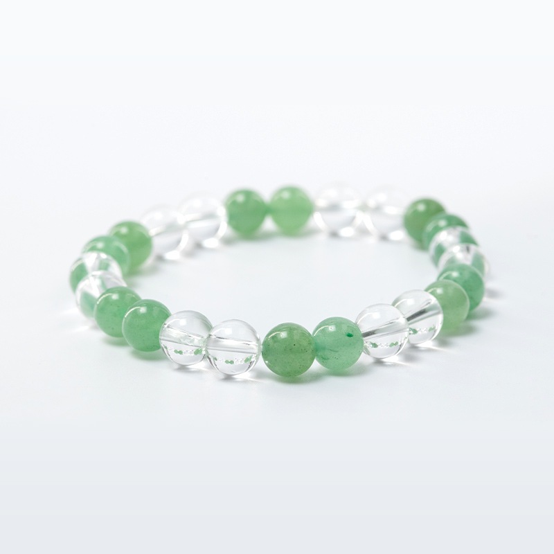 ★MEN'S-LADY'S兼用【アベンチュリン】使用★病気平癒パワーストーンブレスレット★白崎八幡宮手作り★