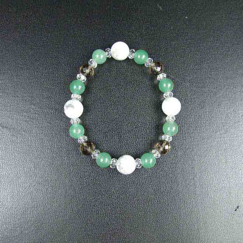 岩国鎮座の神社で健康祈願!身体健康ブレスレット守(レディース)【ハウライト&アベンチュリン】