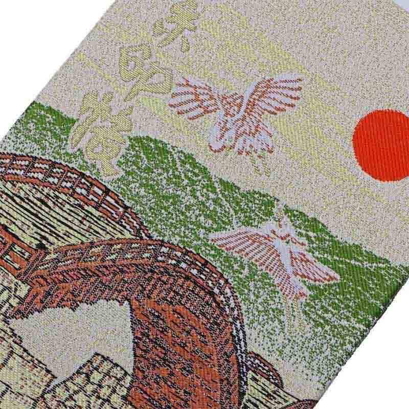 御朱印帳 千里将願 錦帯橋　(金茶)