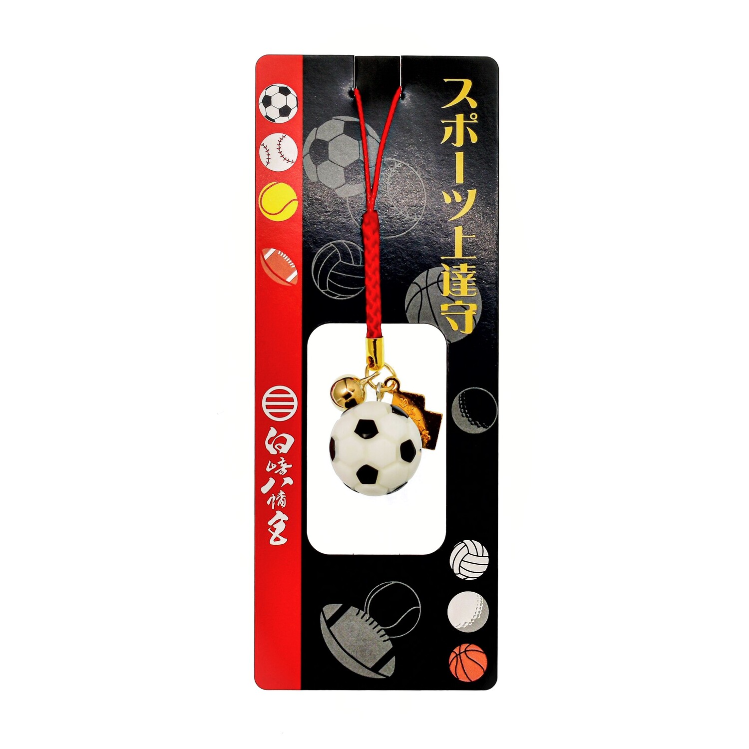 スポーツ上達お守り　サッカー（蹴球） クラブ・部活大会記念にぴったり　神社で祈願済み