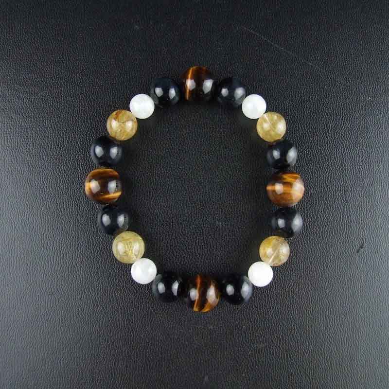 感受性よ高まれ！6月の誕生石【ムーンストーン】ダーク系 高級ルチル