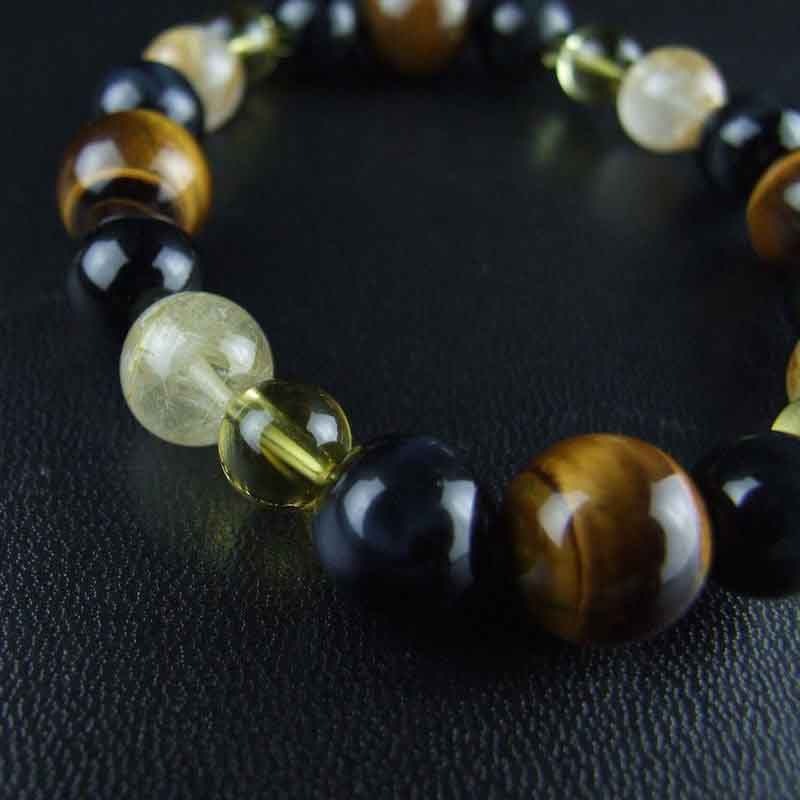 幸運と希望を！11月の誕生石【シトリン】ダーク系 高級ルチル