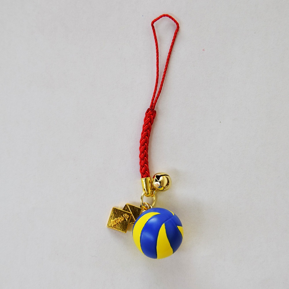 スポーツ上達お守り　バレー（排球）クラブ・部活大会記念にぴったり　神社で祈願済み