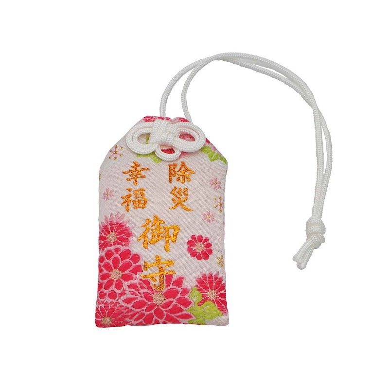 開運厄除☆除災幸福お守り☆ピンク肌守り箱入り☆｜白崎八幡宮