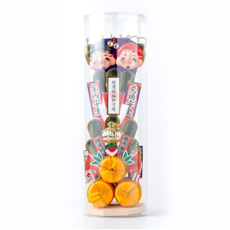 二福神 ペット入り（大） 縁起物/開運招福/金運隆昌/商売繁昌/家内安全/交通安全/OP-0380　神社で祈願済み