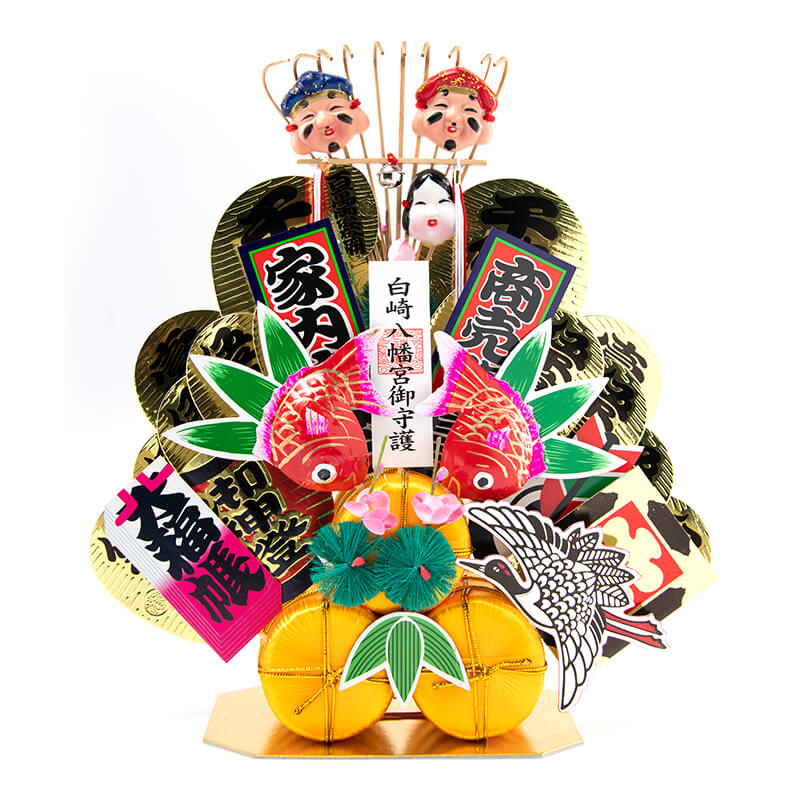 宇佐俵飾り（大） 縁起物/開運招福/金運隆昌/商売繁昌/家内安全/交通安全　神社で祈願済み