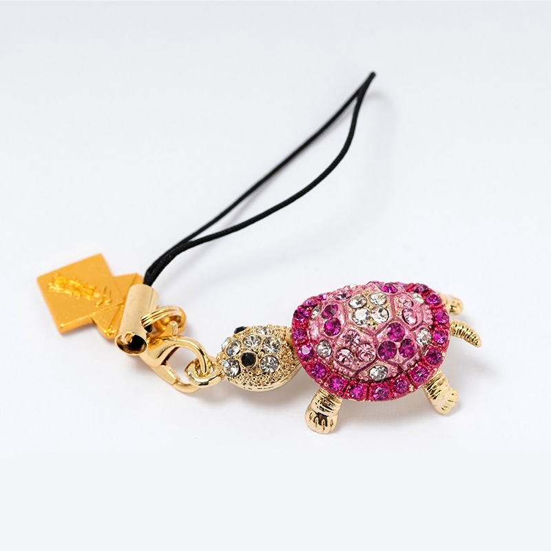 亀　置物　小物入れ　ラインストーン 亀 小物入れ 置物 ラインストーン