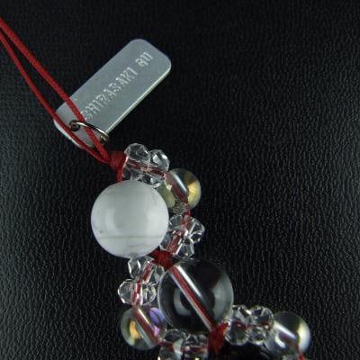 身体健康 パワーストーン三連ストラップ 神社で祈願・祓い清め済み ハウライト&ブルータイガーアイ/毎日元気に過ごしましょう!