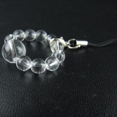 水晶】 4月の誕生石ストラップお守り/パワーストーン｜白崎八幡宮