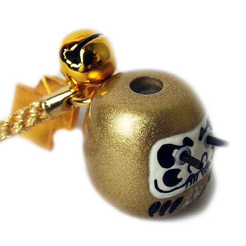 目出しだるまお守り（金） ｜白崎八幡宮