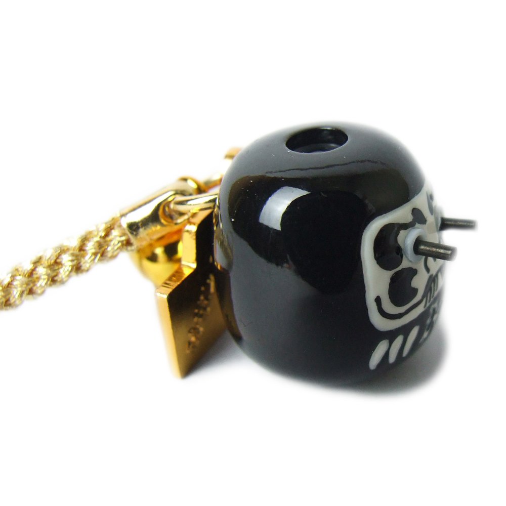 目出しだるまお守り（黒） ｜白崎八幡宮