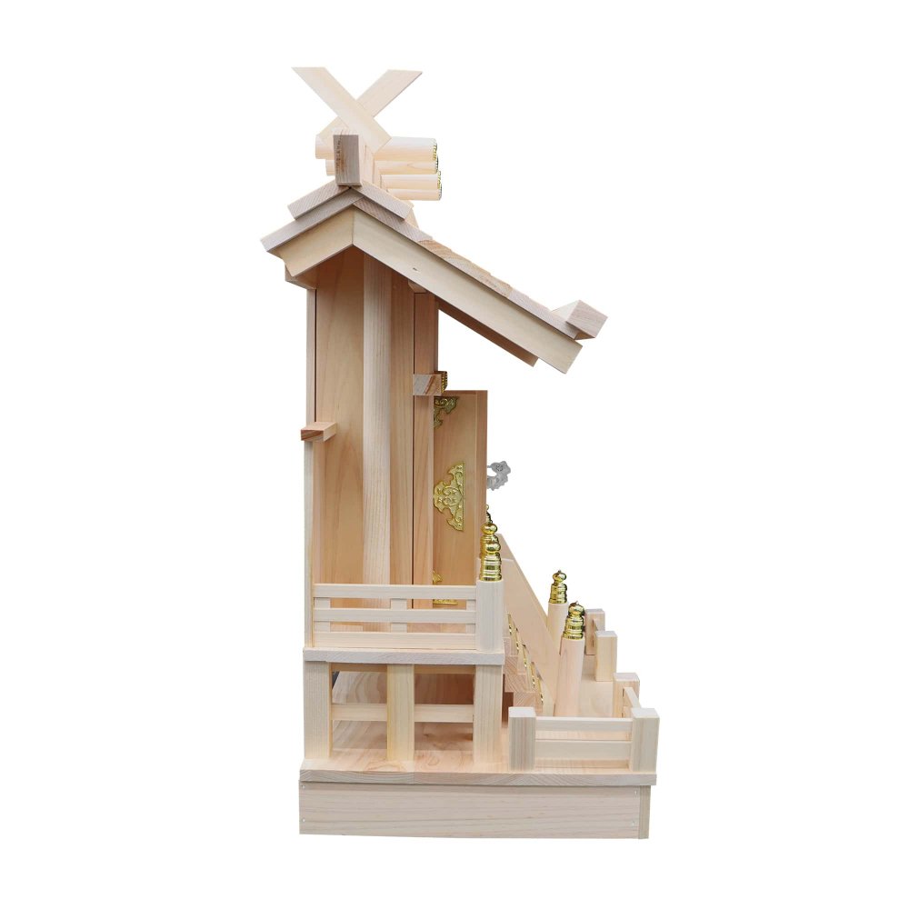 113 神棚 高床一社(ひのき) 神社で祈願済み/お清め・お祓い済み