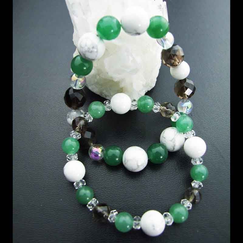 心身健康・ストレスを癒やす ハウライト アベンチュリン ペア  