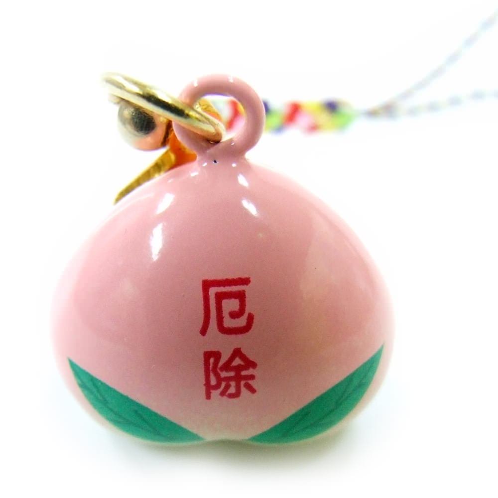 災難除け・厄除け 水琴桃鈴身代りお守り 根付タイプ｜白崎八幡宮