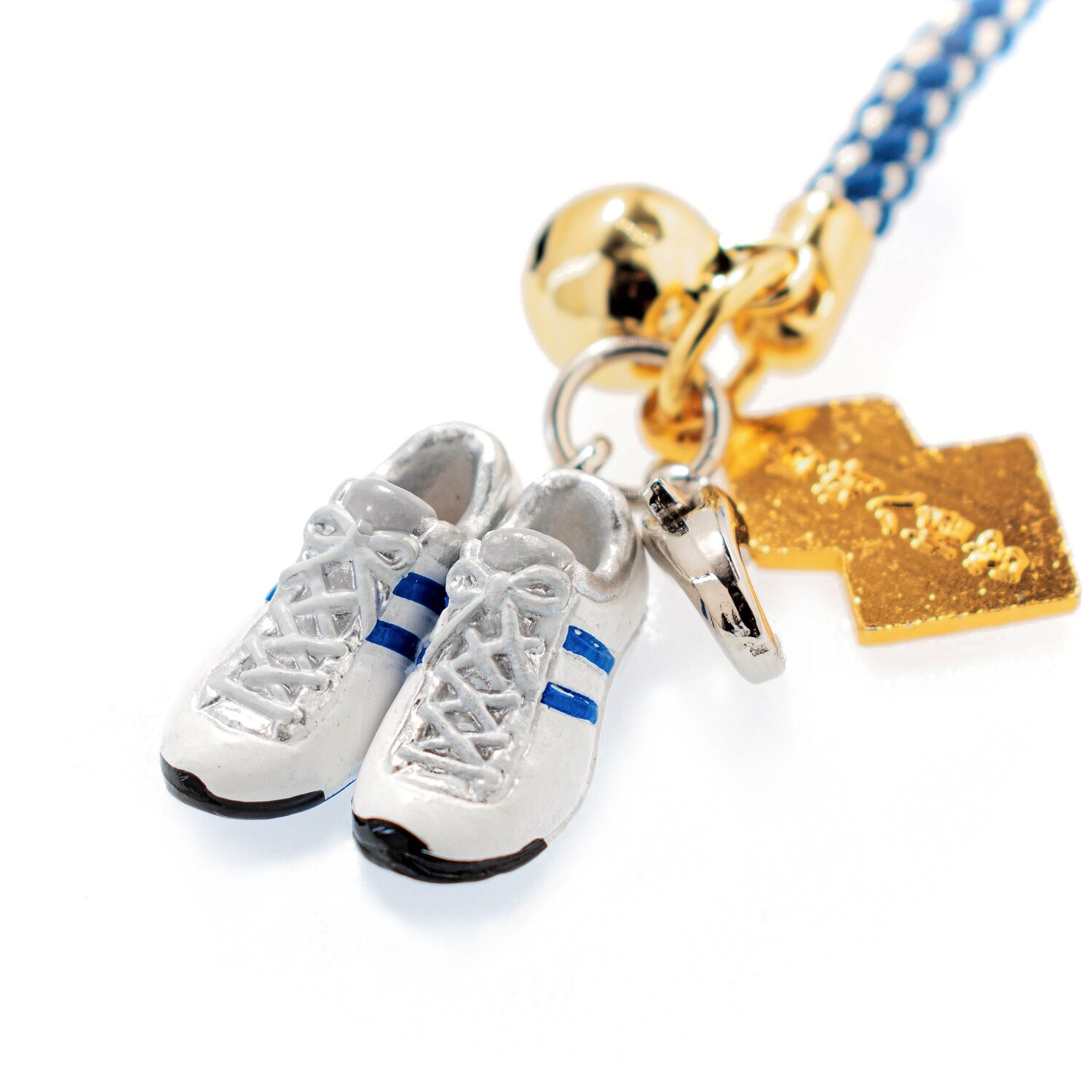 足腰健全・健康増進　スポーツ健康守　ジョギング・マラソン　ブルー／レッド