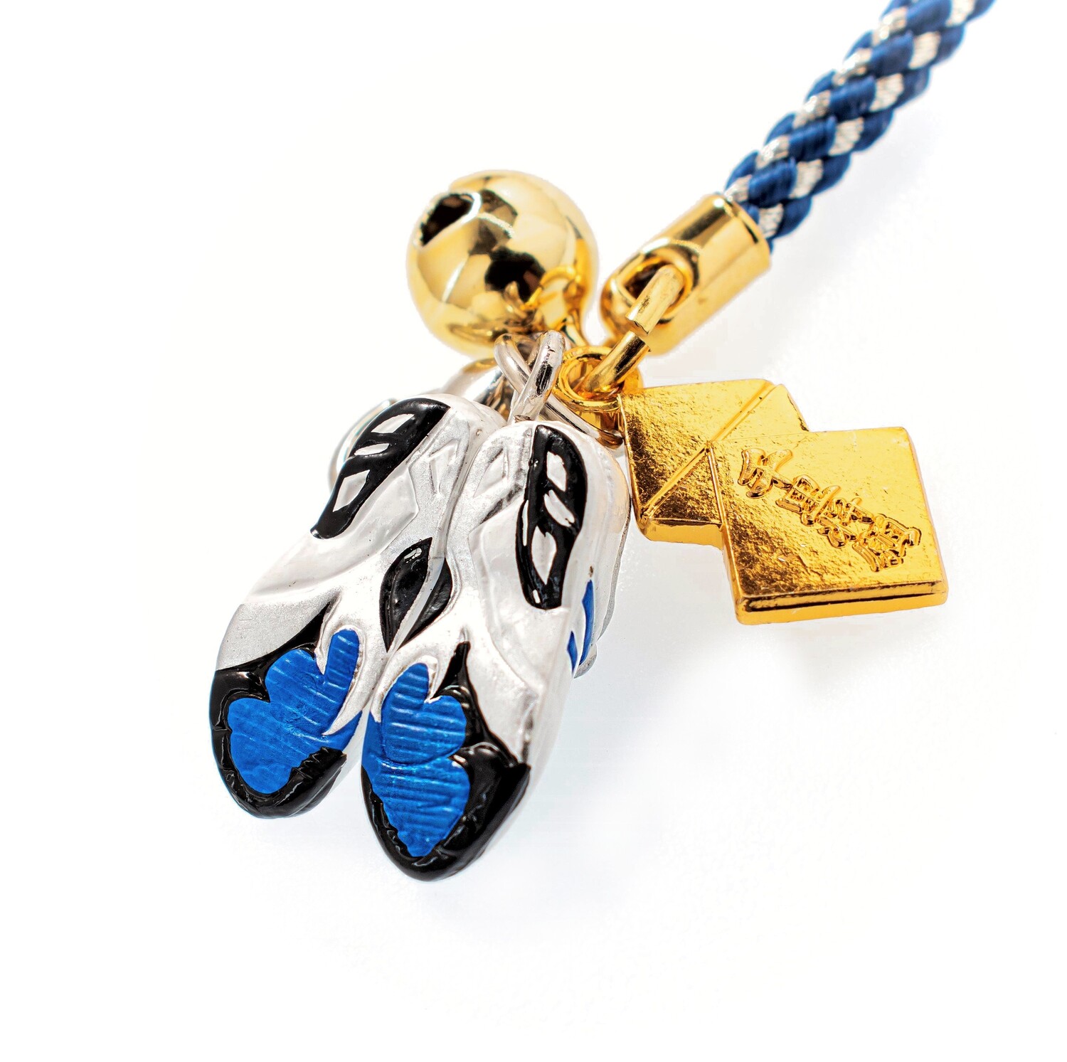 足腰健全・健康増進　スポーツ健康守　ジョギング・マラソン　ブルー／レッド