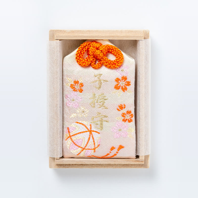 岩国鎮座の神社で子授け祈願成就！高級子授け祈願お守り（桐箱入り）★白崎八幡宮★